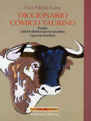 cover image of Diccionario cómico taurino